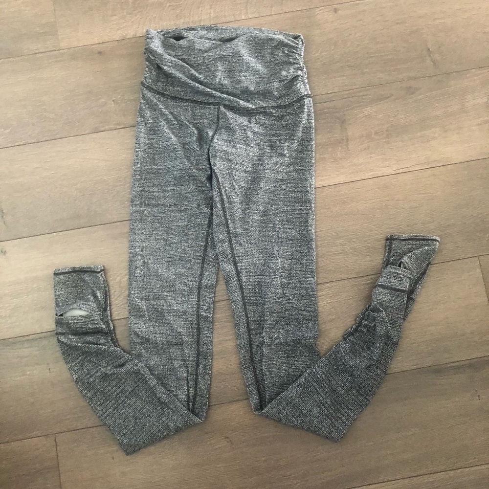 🍋 Lululemon Still Mind Tight Sz. 4 - Picture 6 of 7